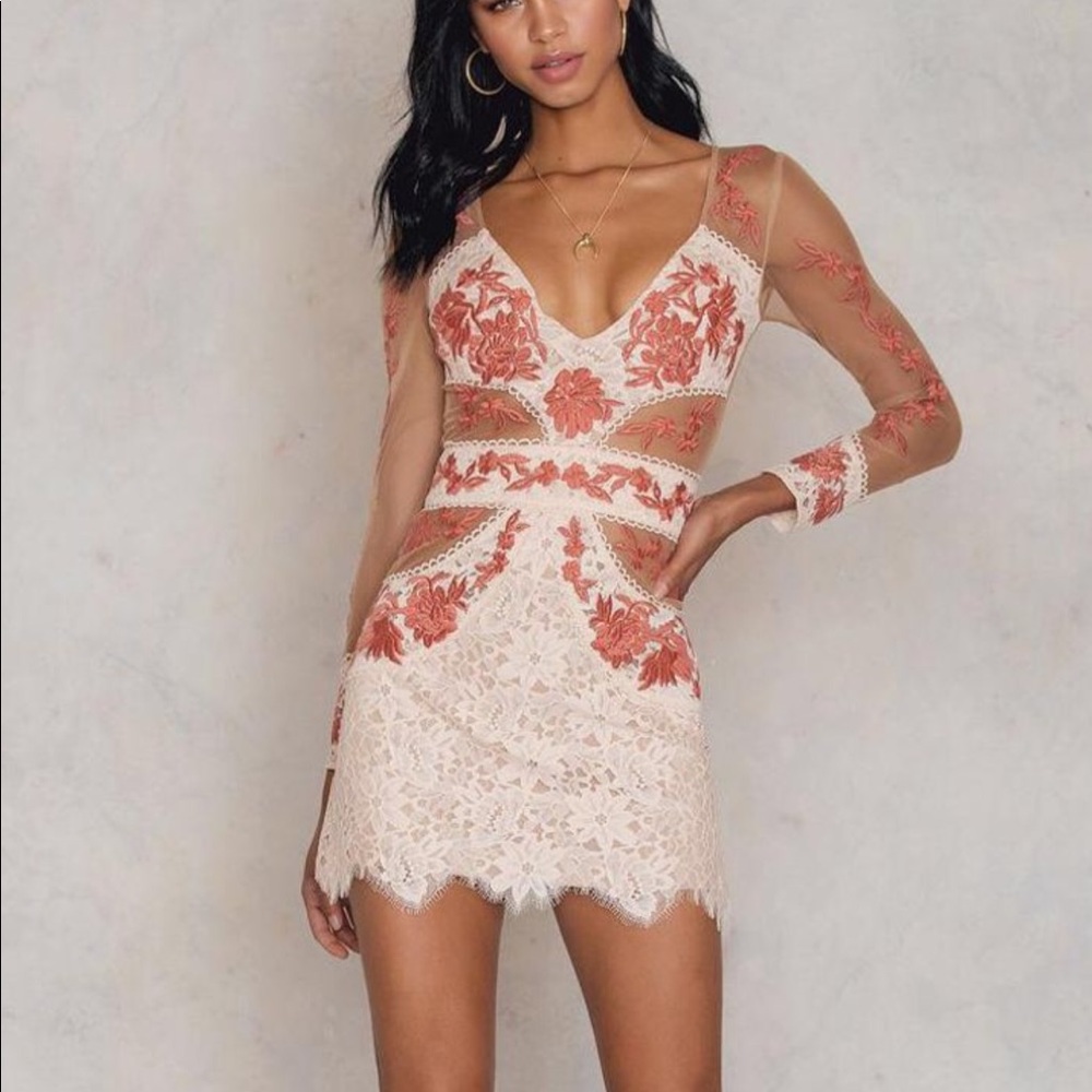 FOR LOVE AND LEMONS MATADOR TULLE DRESS SIZE S